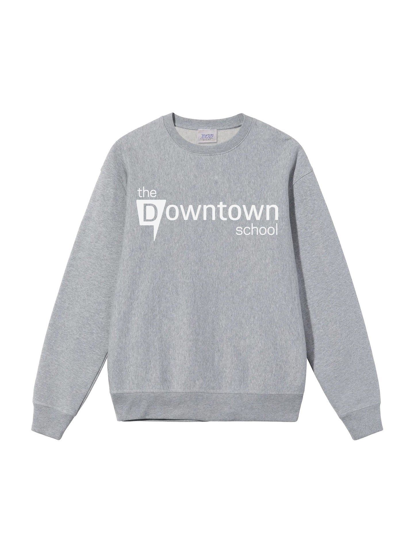 Downtown School Heather Grey Crewneck Sweatshirt