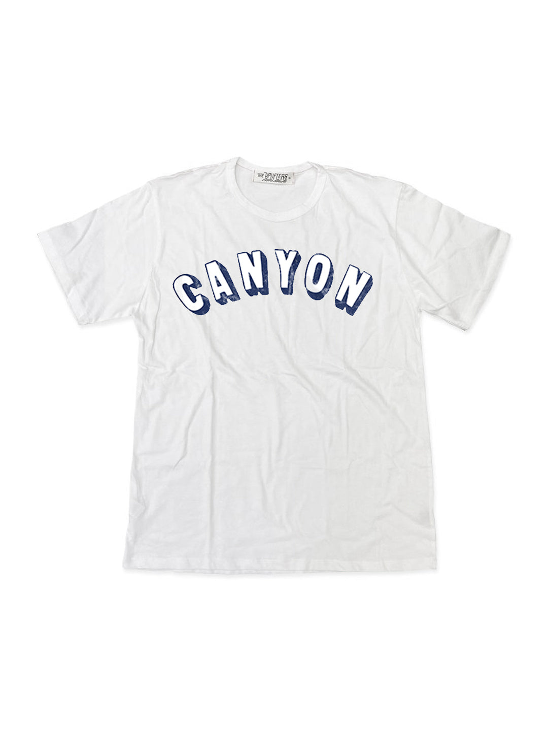 Canyon AdultClassic Block Print Tee in White