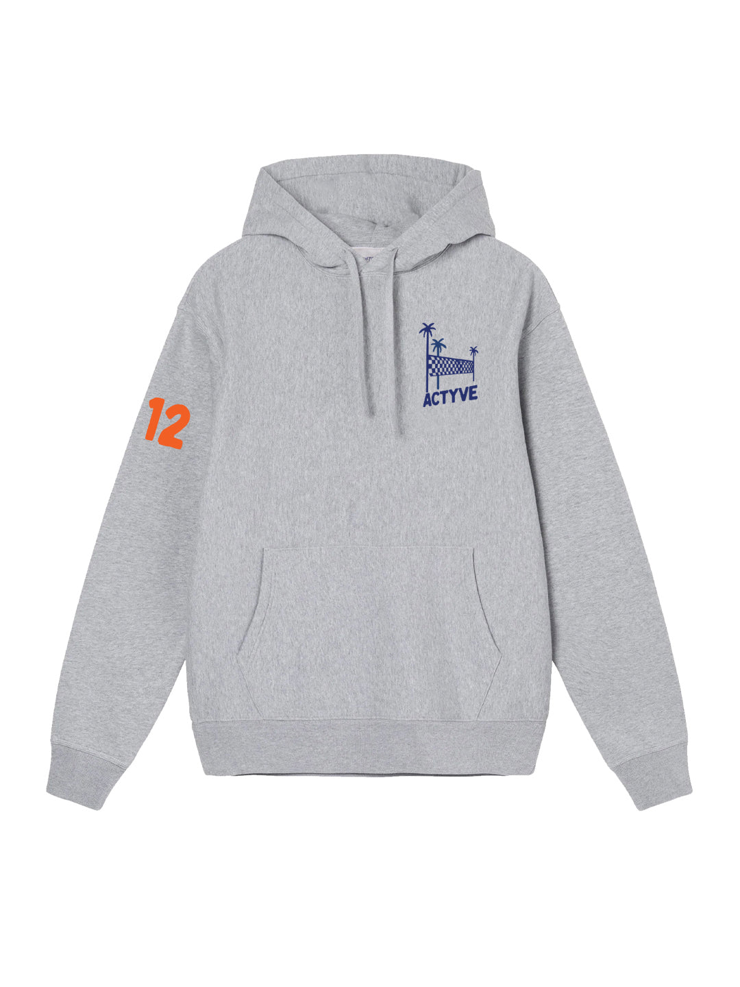 Get Actyve Pullover Hoodie in Heather Grey