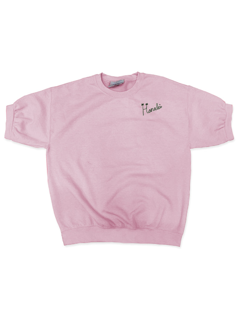 Hanalei Keep It Magical Chainstitch Short Sleeve Sweatshirt