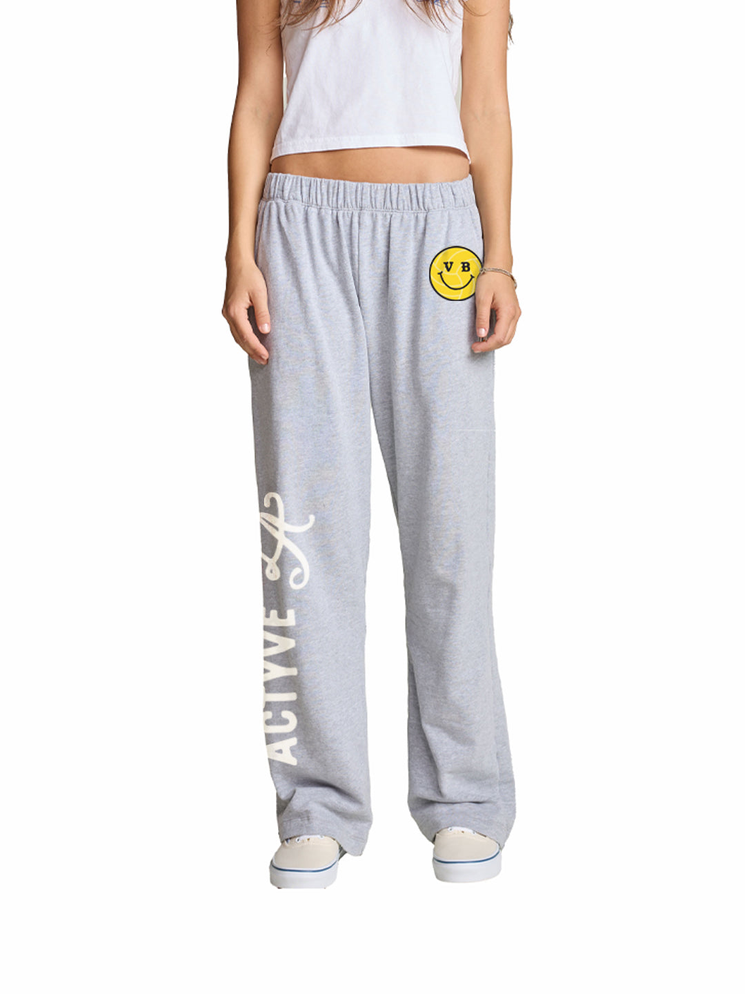 Heather grey Actyve LA Sweatpant