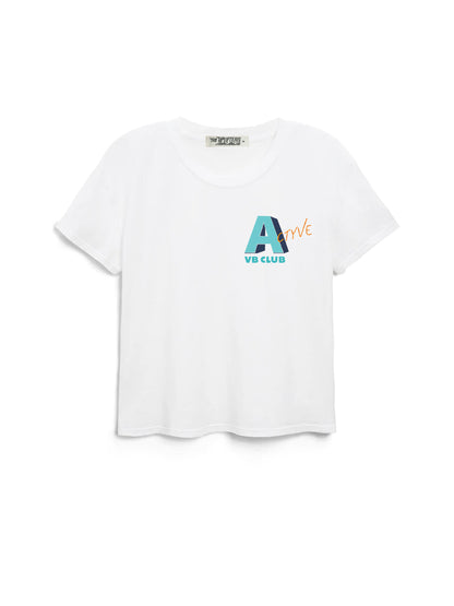 Actyve A Logo Tee in White