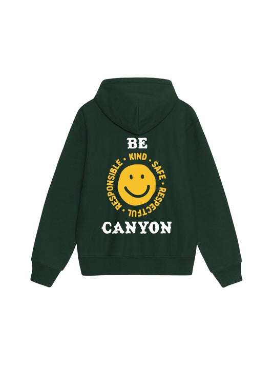 Be Canyon Pullover Hoodie in Green