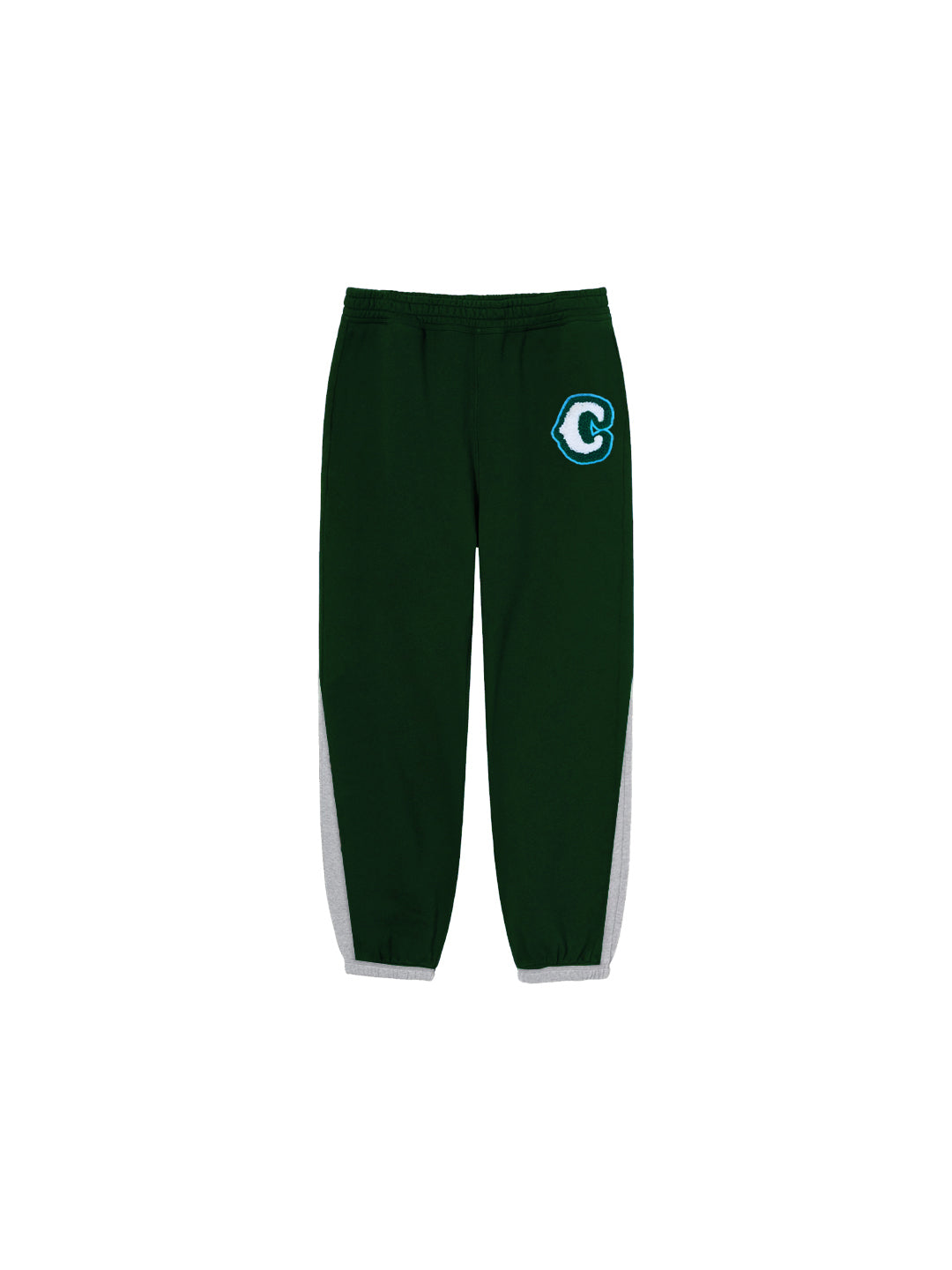 Canyon C patch Youth Sweatpants in Green