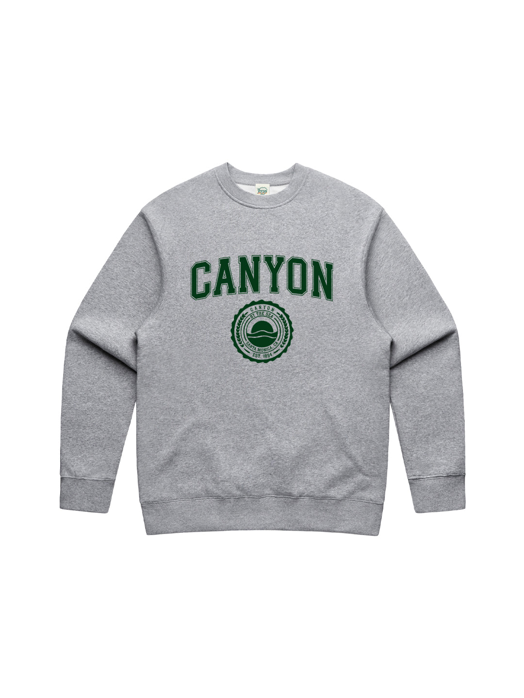 Canyon Collegiate Sweatshirt in Grey