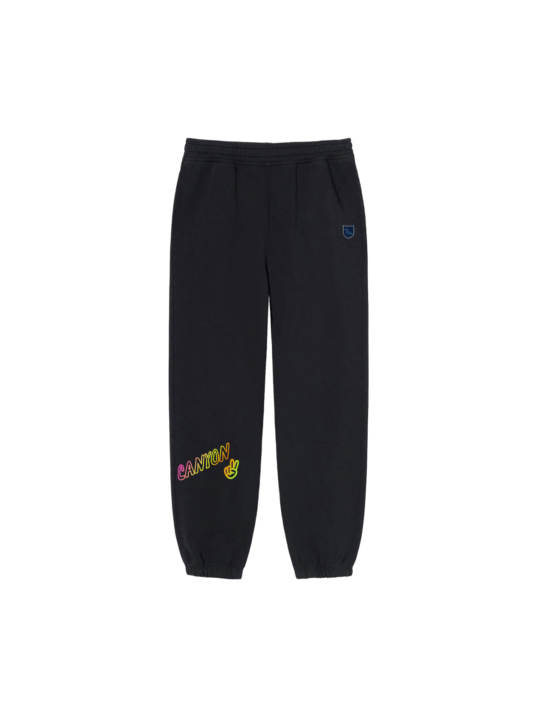 Neon Canyon Youth Sweatpants in Black