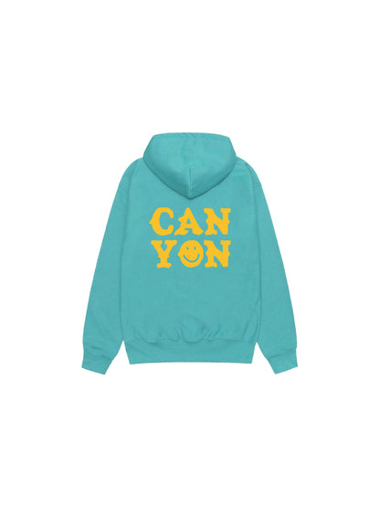 Canyon Smile Youth Pullover Hoodie in Blue