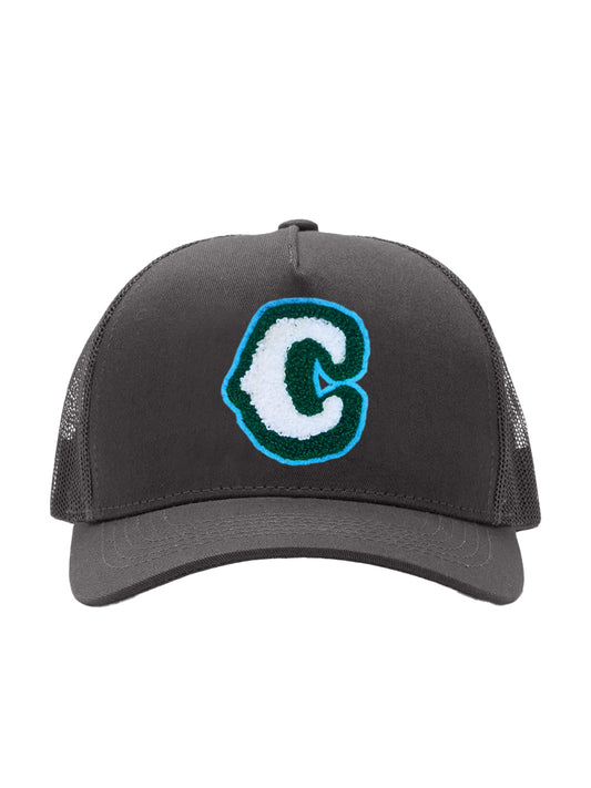 Canyon C Patch Trucker in Grey