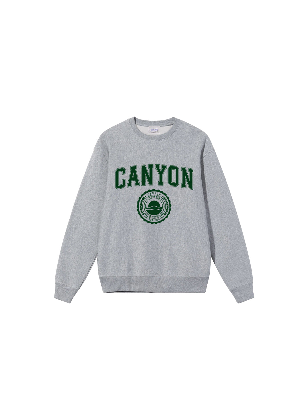 Canyon Collegiate Youth Sweatshirt in Grey