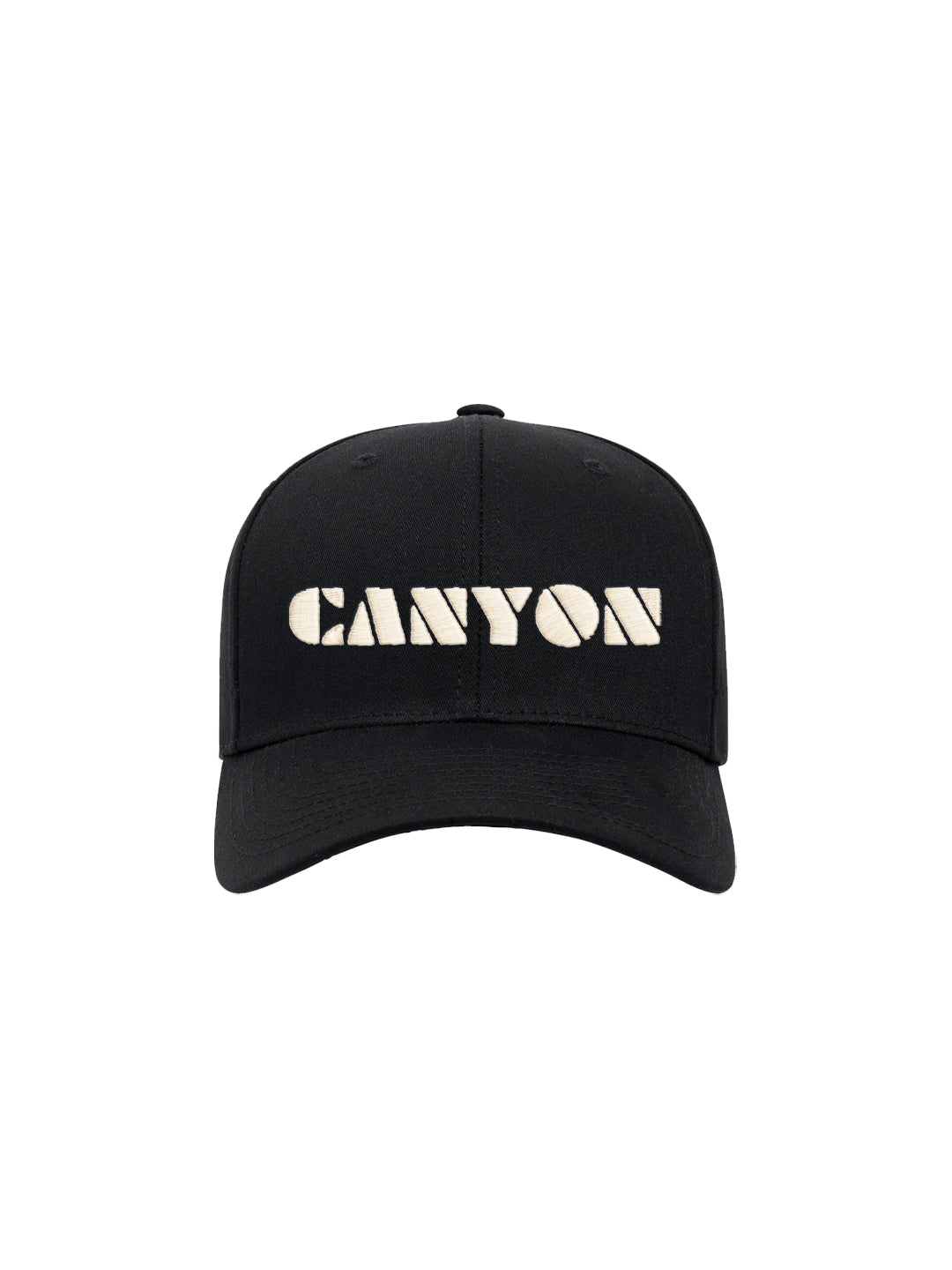 Canyon Block Twill Trucker in Black