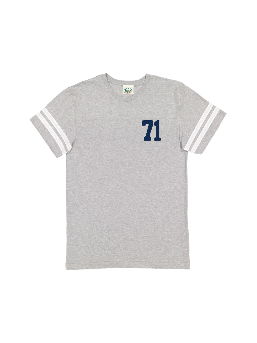 Crossroads Athletic Stripe Sleeve Tee