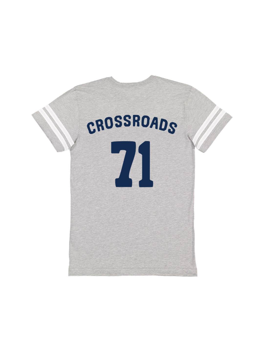 Crossroads Athletic Stripe Sleeve Tee