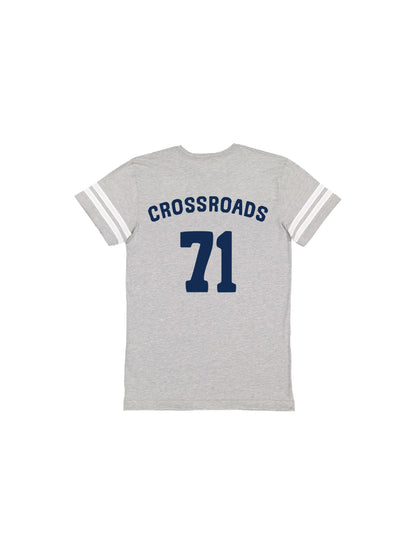 Crossroads Athletic Stripe Sleeve Youth Tee