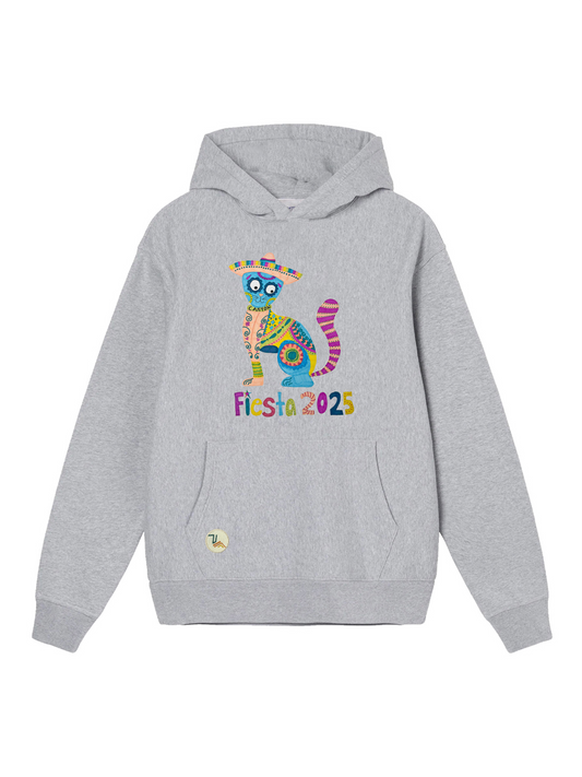 Sugar Skull Cat Adult Hoodie