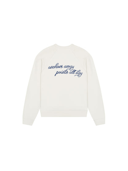 Marymount Anchors Away Womens Crew Sweatshirt