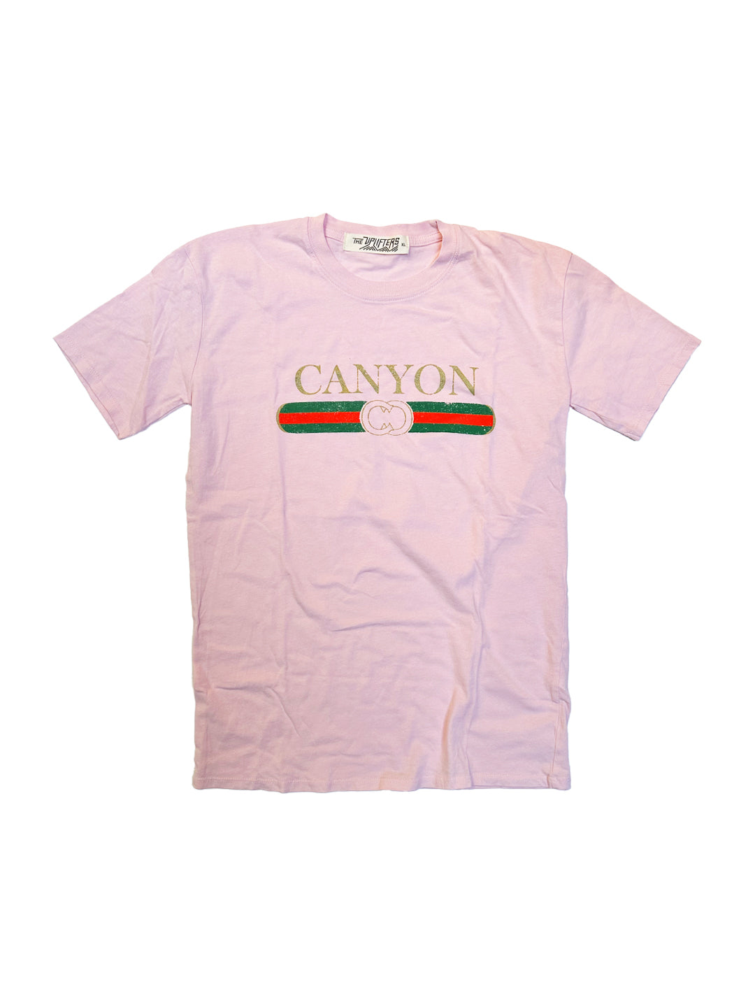 Canyon Youth Stripe Tee in Pink