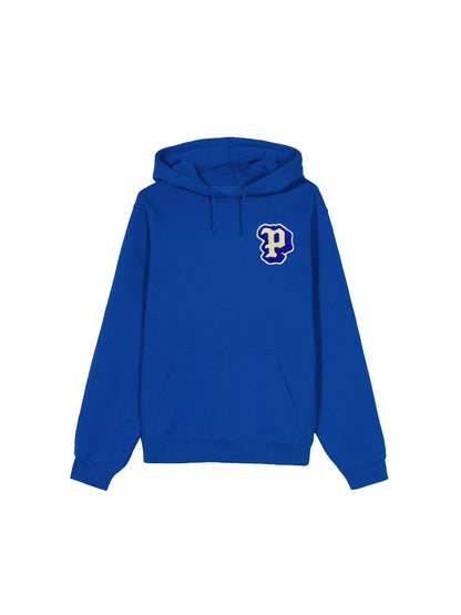 Chenille P Patch Pullover Hoodie