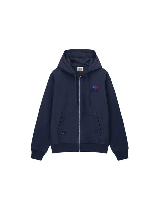 I Heart MPS Youth Zip Up Hoodie