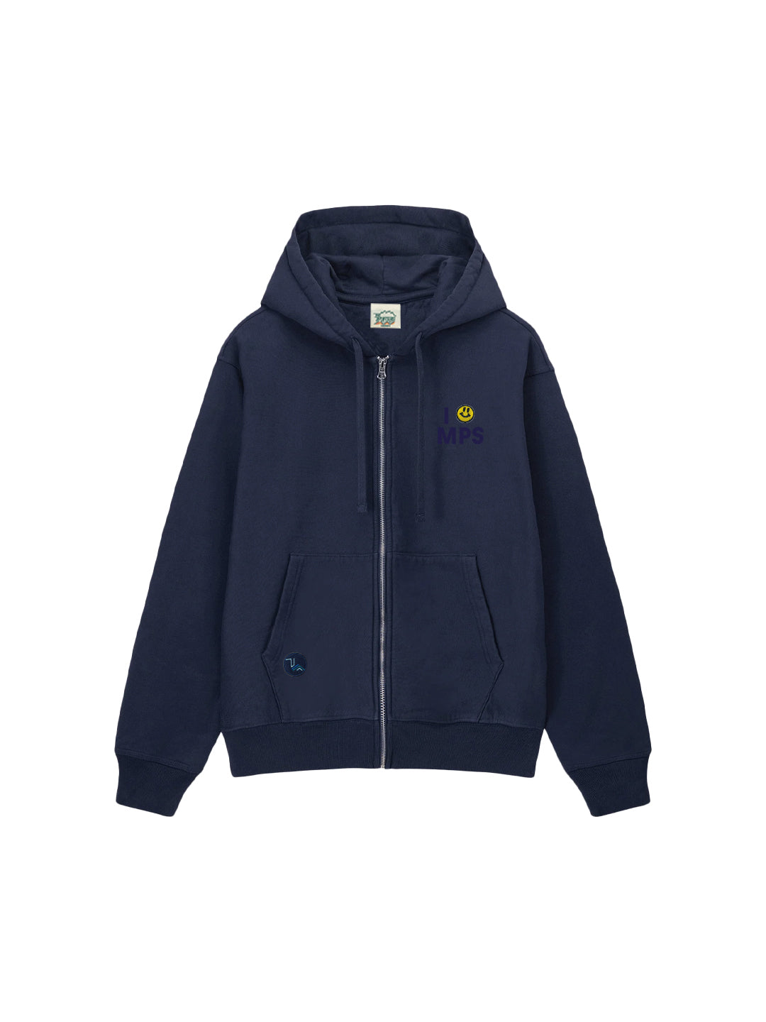 I Smile MPS Adult Zip Up Hoodie