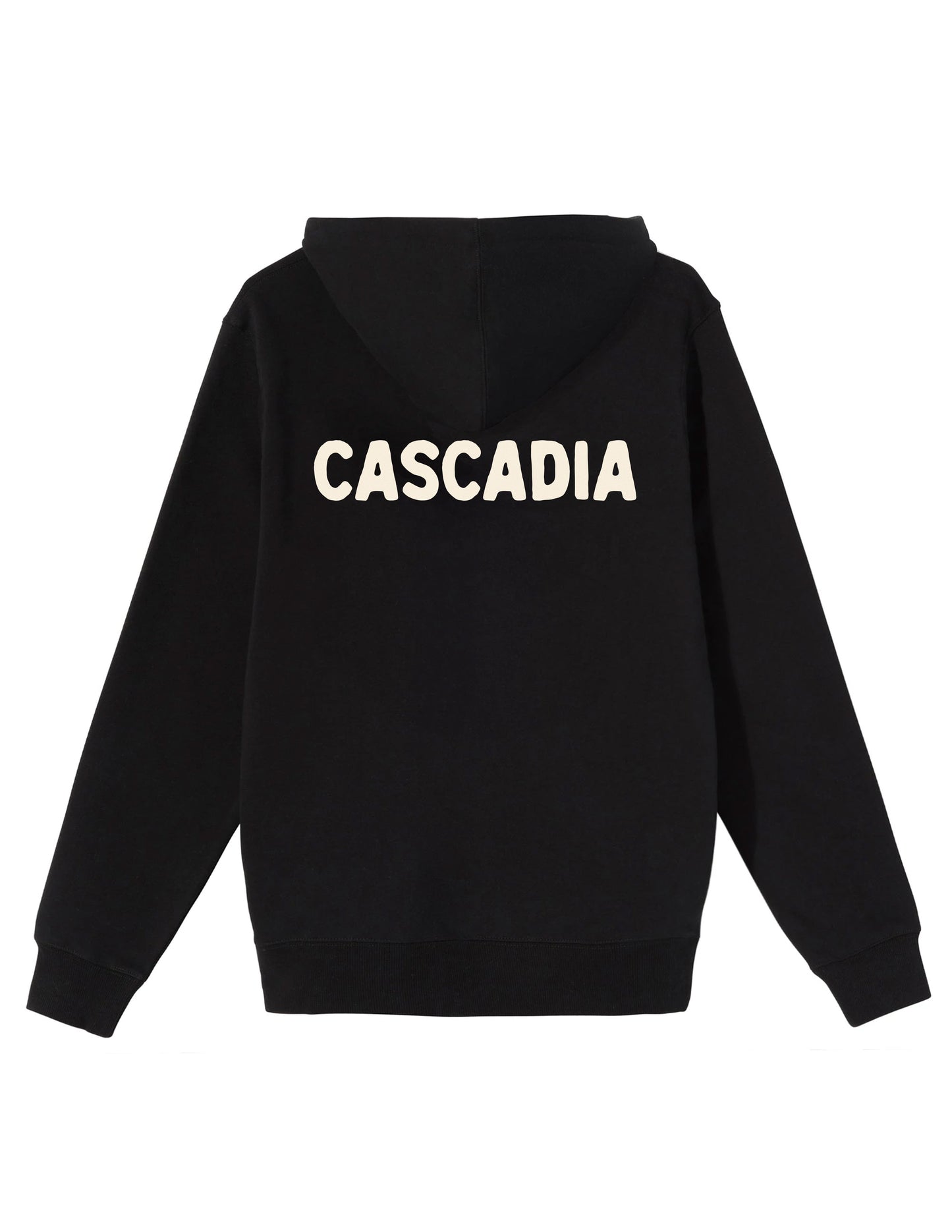 Cascadia Adult Dragon Patch Zip Hoodie