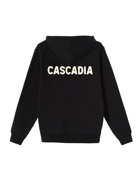 Cascadia Youth Dragon Patch Zip Hoodie