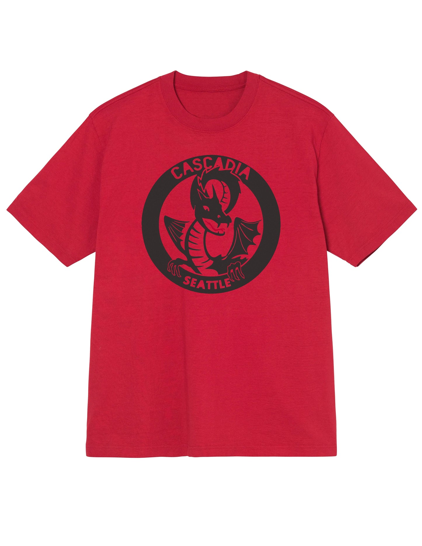 Cascadia Youth Red Dragon Tee