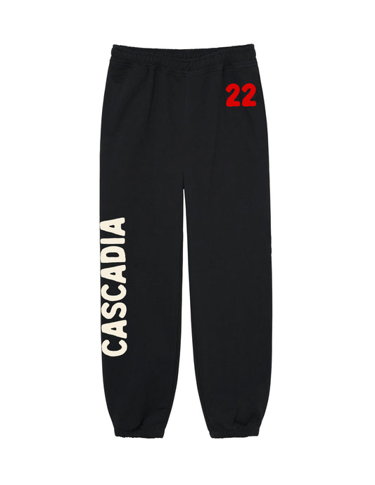 Cascadia Youth 22 Black Sweats