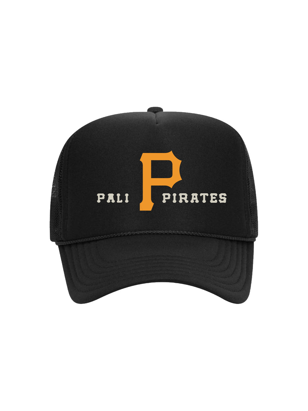 Palisades Pirates Foam Trucker in Black