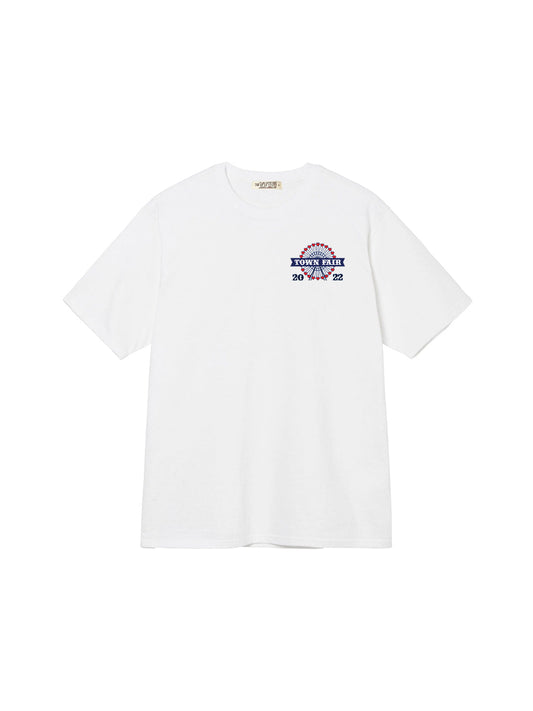 Town Fair Youth White Tee