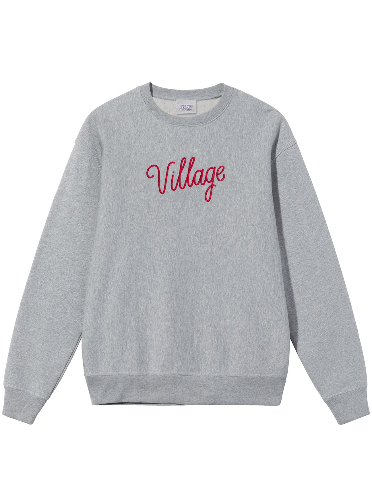 Village Adult Crewneck Pullover in Heather Grey