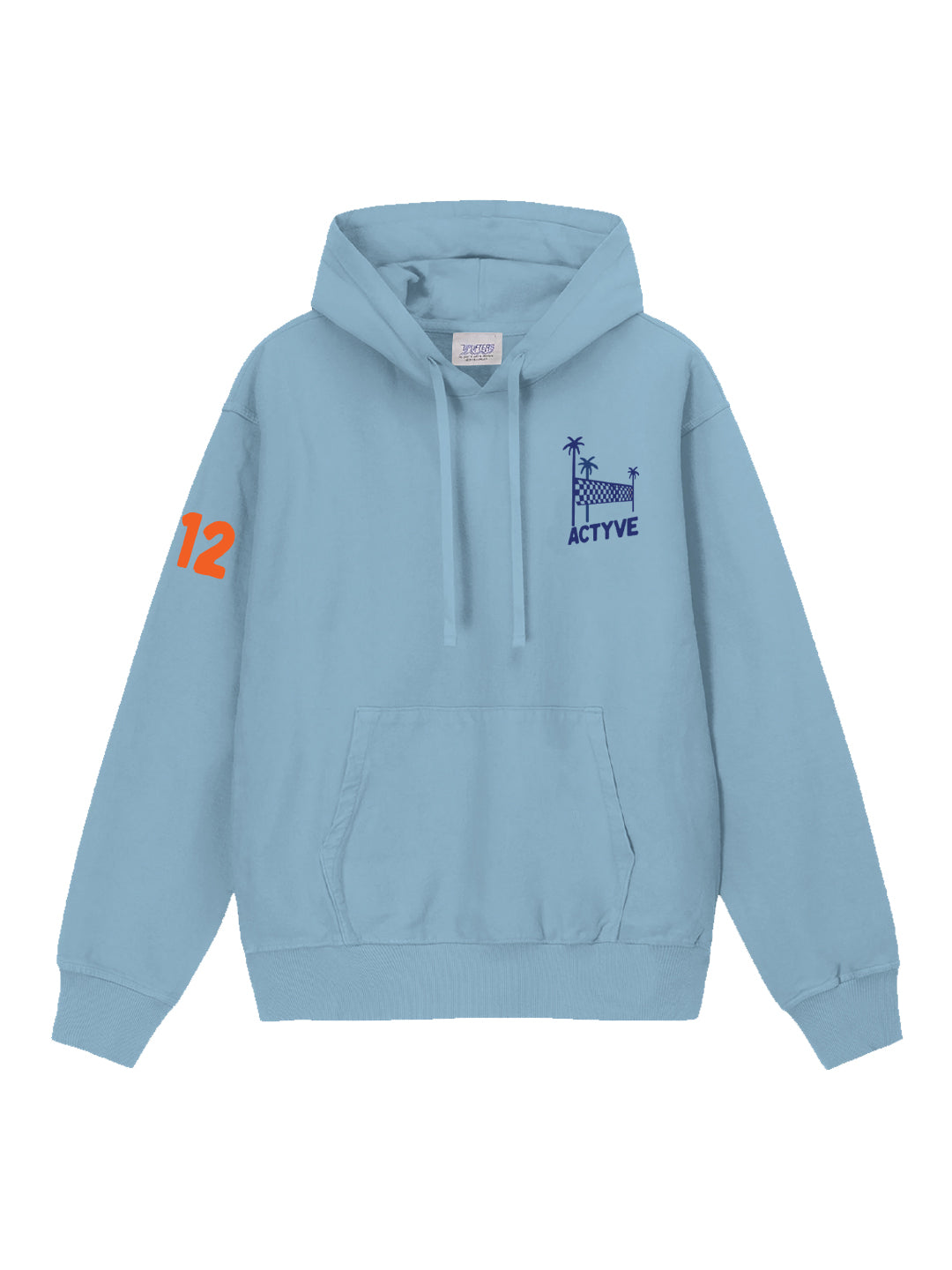 Get Actyve Pullover Hoodie in Blue Mist