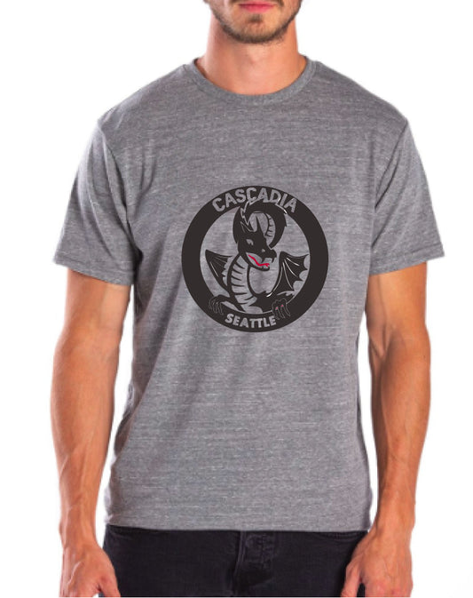 Men's Tri Blend Dragon Tee