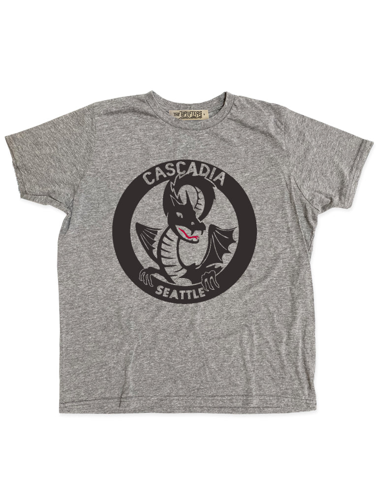 Cascadia Youth Triblend Dragon Tee