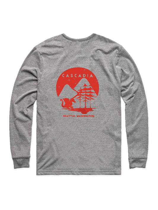 Cascadia Youth Dragon Long Sleeve Tee