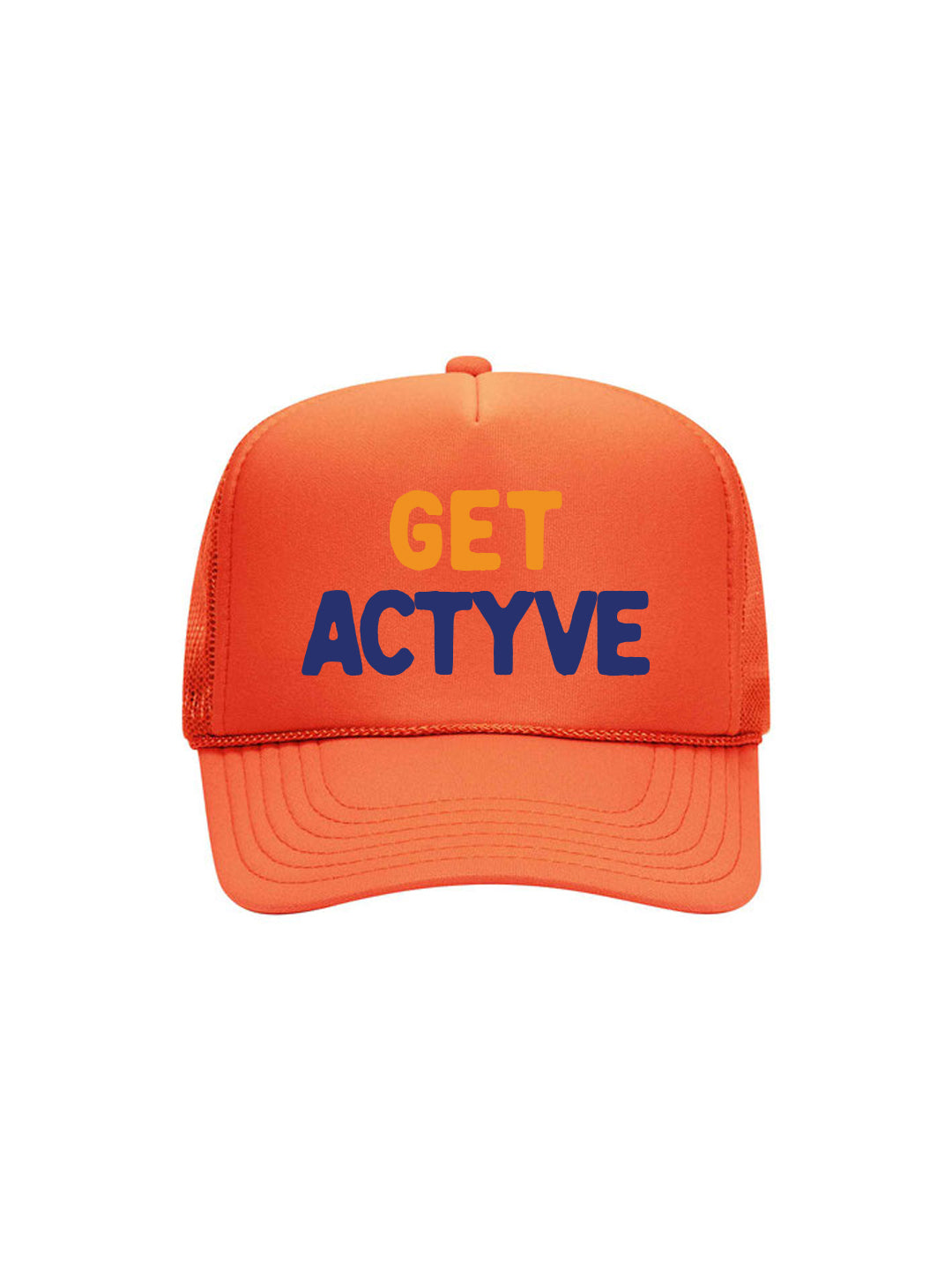 Get Actyve Foam Trucker in Orange