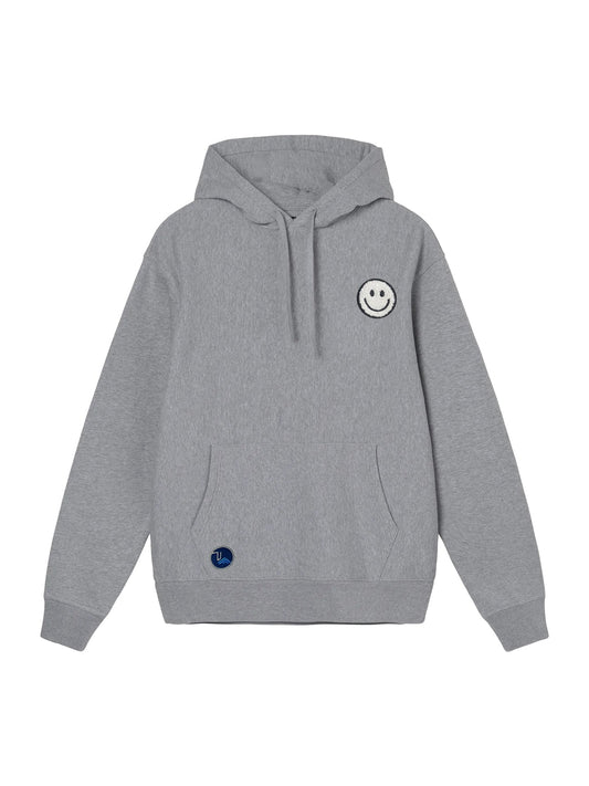 Canyon Youth Cooler in the Canyon Pullover Hoodie in Heather Grey